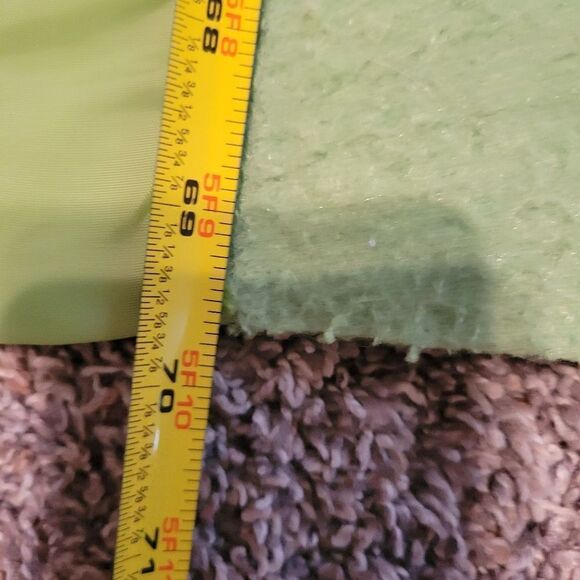 1950s vintage warm wooly bed blanket, pure wool blanket w/ satin binding - Picture 11 of 16